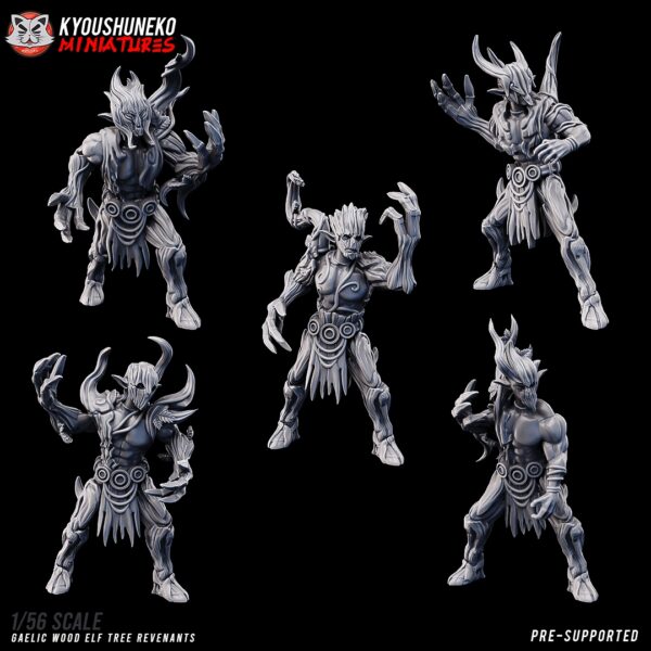 Tree Revenants x5 - Kyoushenko Miniatures