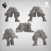 French Coat Legs - 5 szt. - RO - Druk 3D