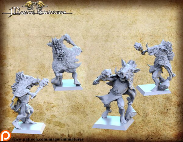 3b39ee9c63b3b308687fb3be9d1712b4.jpg Cobold Chief - Magori Miniatures - Druk 3D