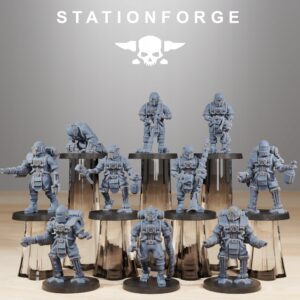 3c5524072e3d7aca2a366f8450dcd26a.jpg Scavenger Cyborgs - Station Forge - Minifaktura