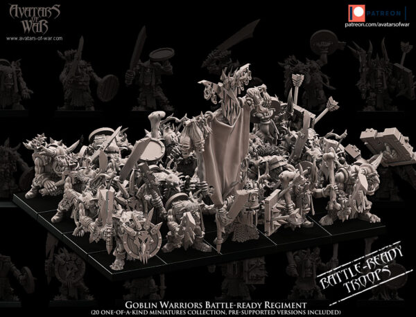 Goblin Warriors - x10