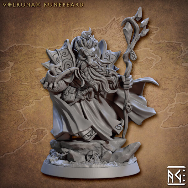 Volrunax Runebeard - The Guildmaster