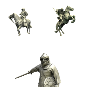 Zestaw 3 Władców Arabskich - ibn Abbad, Ibn Tasufin, Ibn Buluggin