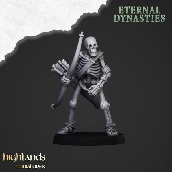 Ancient Skeletons with Bows - x7 + x3 CMD