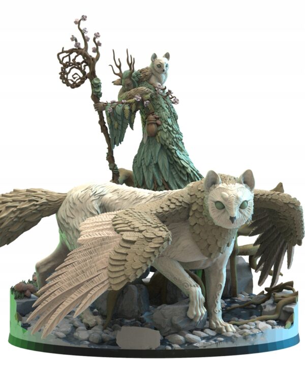 3df1db55b2daef295b07ec8d7ccf8b00.jpg Saori Ancient Druid with Nekokuro - Druk 3D