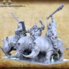 Ogre Rhino Riders x3 - Magori Miniatures - Druk 3D