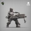 Sergeant Hawker - Reptilian Overlords - Druk 3D
