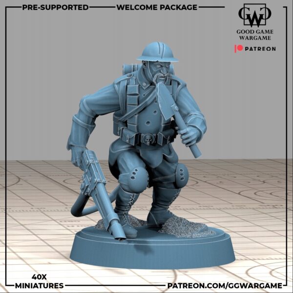 Foreign Legion Team #3 10szt - Minifaktura