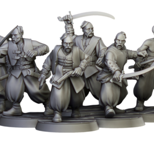 Harbor Cossacks - Kozacy - Piechota z Mieczami 7+3 CMD