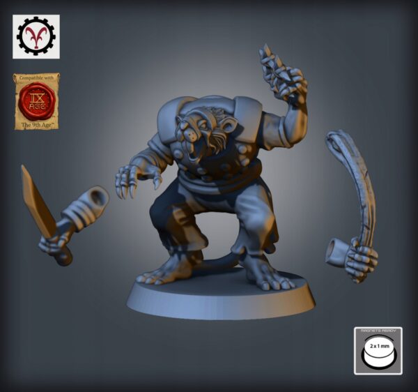 Shadow Assassin - 10 szt. - Vinciminiatures