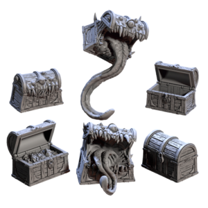 Treasure Chests & Mimics - x1