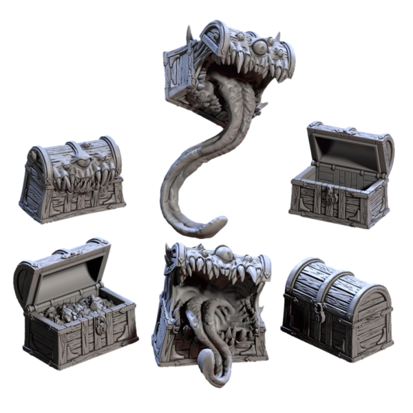 Treasure Chests & Mimics - x1