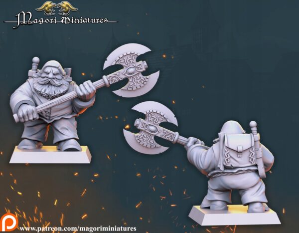 Dwarven Treasure Hunters - Magori Miniatures