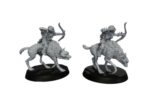 Mounted Orcs Hunters - Łowczy Orków - Pojedyncza