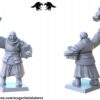 Warrior Priest Pack - Magori Miniatures - Druk 3D
