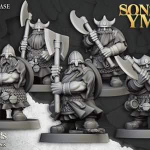 Dwarfs Warriors 2H Axe - Krasnoludzcy Wojownicy 20x - Warhammer