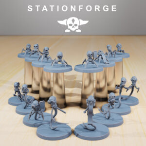 Scavenger Servonators - Station Forge - Druk 3D