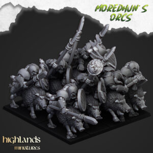 4142f965d56998ae3c15d55f5a1fe066.jpg Mounted Orcs with Spears - x7 + x3 CMD