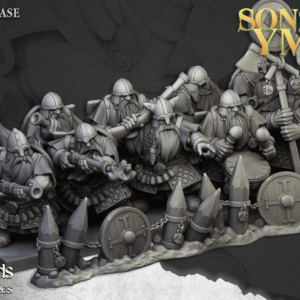 Dwarfs Marksmen - Thunderers 7x + 3x CMD