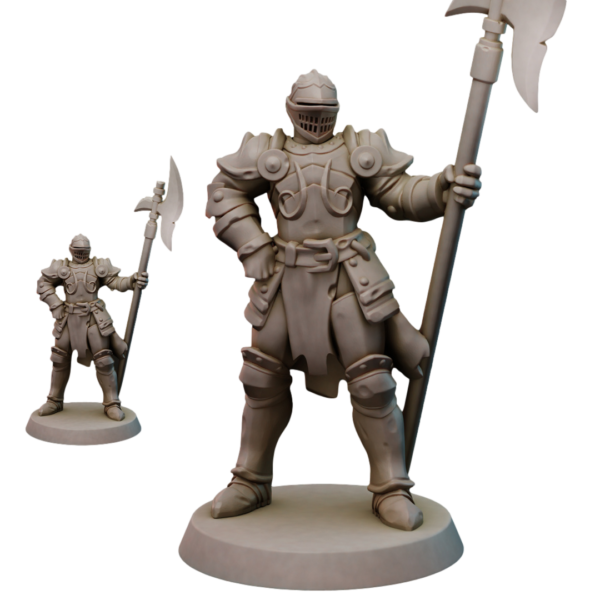 Spear Knight 1 - Modular Head