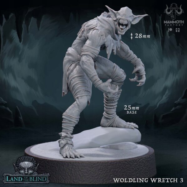 Woldling Wretch #3 - Mammoth Factory - Druk 3D