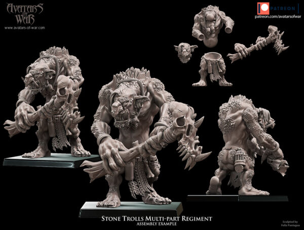 Stone Trolls - x1