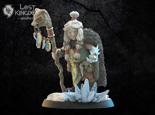 Nanna, the Runemaster - Dwarven Holds - Druk 3D