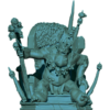 Bloated King On Throne