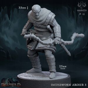 Oathsworn Archer #3 - Mammoth Factory - Minifaktura