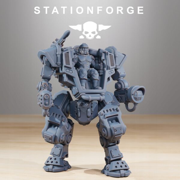 National Guard Warmech - Station Forge - Druk 3D