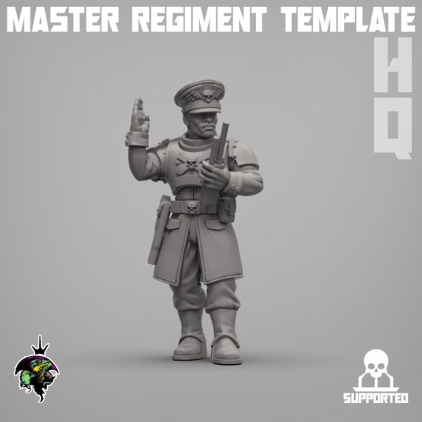 Master Regiment Template HQ Expansion - 8 szt.