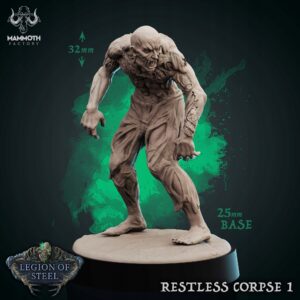 Restless Corpse 1 - Mammoth Factory - Minifaktura