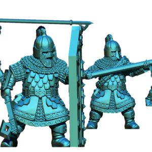 Dwarven Tomb Wardens - x4 (Two shield, two spear)