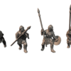 Orc Rabble With Spear and Shield - x4