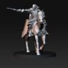 High Humans Captain Mounted
