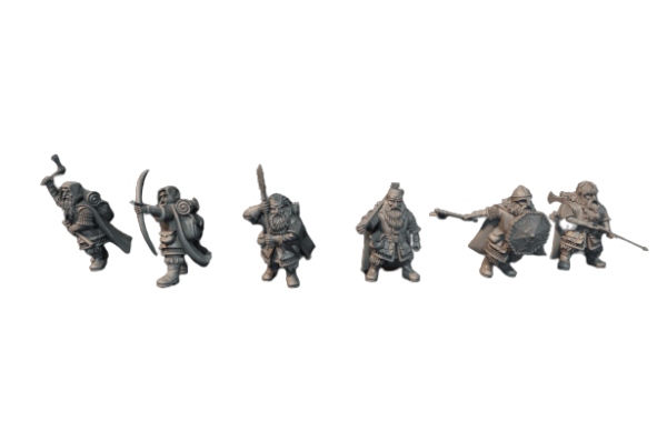 45ee625e1836285b67e9ee84504fcd6e.png Dwarf Rangers Company - Kompania Krasnoludzkich Łowców 6x Oddział
