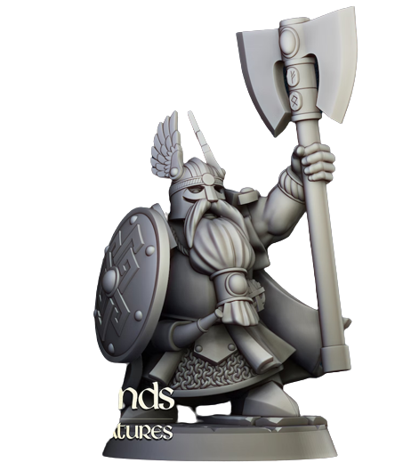 Dwarf Lord - Sama Figurka