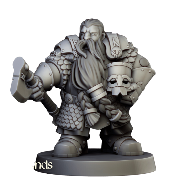 Dwarf Huscarls - Command 3x