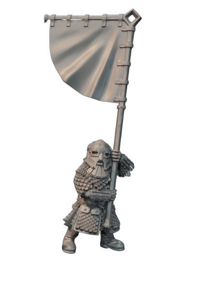 Dwarven Varjag Bannerman - Krasnoludzki Chorąży