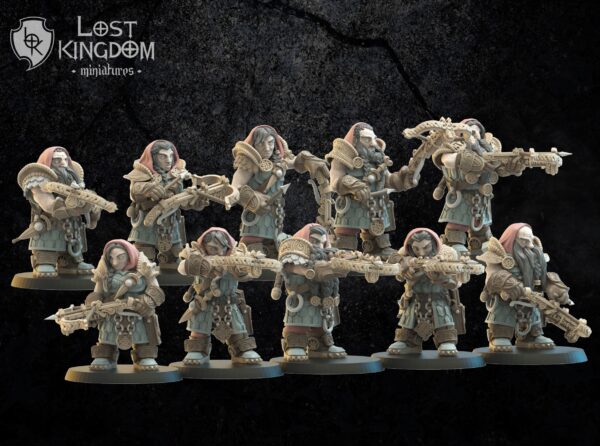 Armbrost Guard x5 - Dwarven Holds - Minifaktura