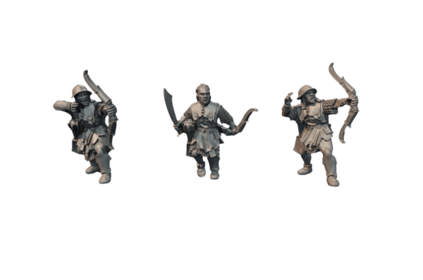 Armoured Orc Scouts with Bows - 1x