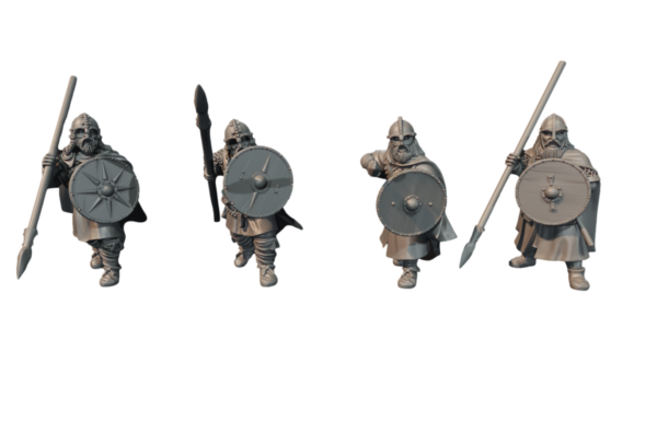 46af4352e5fab317946d76baae3437cf.png Hengstland Warriors with Spears - 4 Pozy