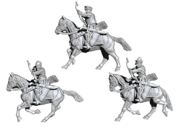 Russian Humans Cossack Mounted Archers - x5