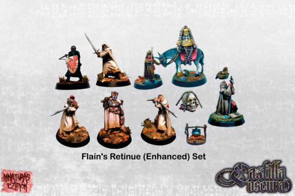 Flain's Retinue Set - Minifaktura - Druk 3D
