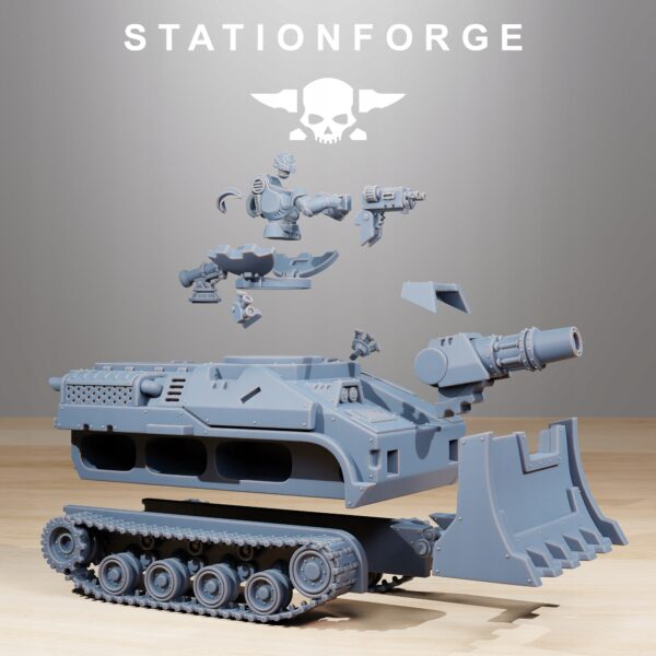 Socratis Vanguard Tank - Station Forge - Druk 3D