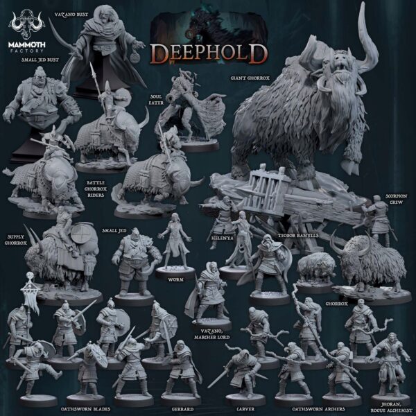 Battle Ghorrox & Rider #3 - Mammoth Factory - Minifaktura