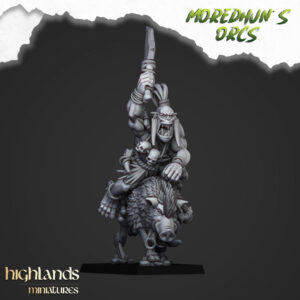 Mounted Cave Orcs Command - x1