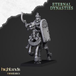 Ancient Skeletal Cavalry with Spears Captain - x1