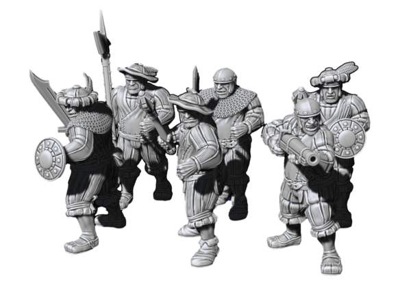 The Empire Ogres Landskenchts - x1