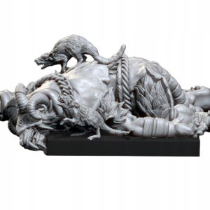 494ec30a2ce2592f9478eeecd8f905c9.jpg Dead Rat Priest - Vinciminiatures - Druk 3D
